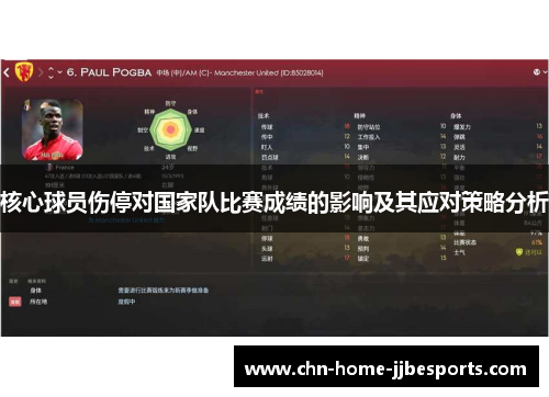 核心球员伤停对国家队比赛成绩的影响及其应对策略分析